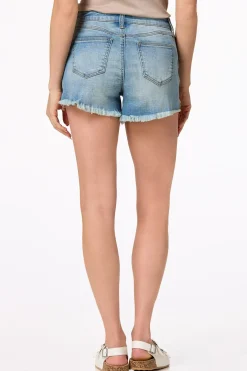 Cato Pearl Crochet Denim Shorts> Shorts|Jeans