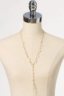 Cato Pearl Detail Long Necklace Set> Sets|Necklaces