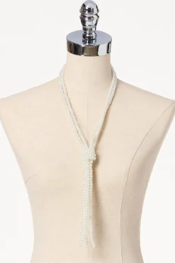 Cato Pearl Knot Necklace> Necklaces