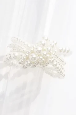 Cato Pearl Knot Stretch Bracelet> Bracelets