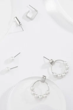 Cato Pearl Multi Earring Set> Social Occasion|Sets