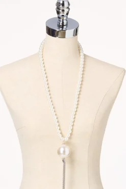 Cato Pearl Oversized Pendant Necklace> Necklaces