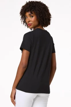 Cato Pearl Rhinestone Tee> Tops