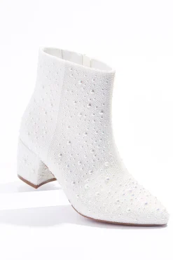 Cato Pearl Stone Embellished Boots> Boots