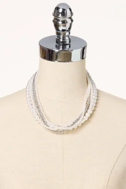 Cato Pearl Twist Layered Necklace Set> Sets