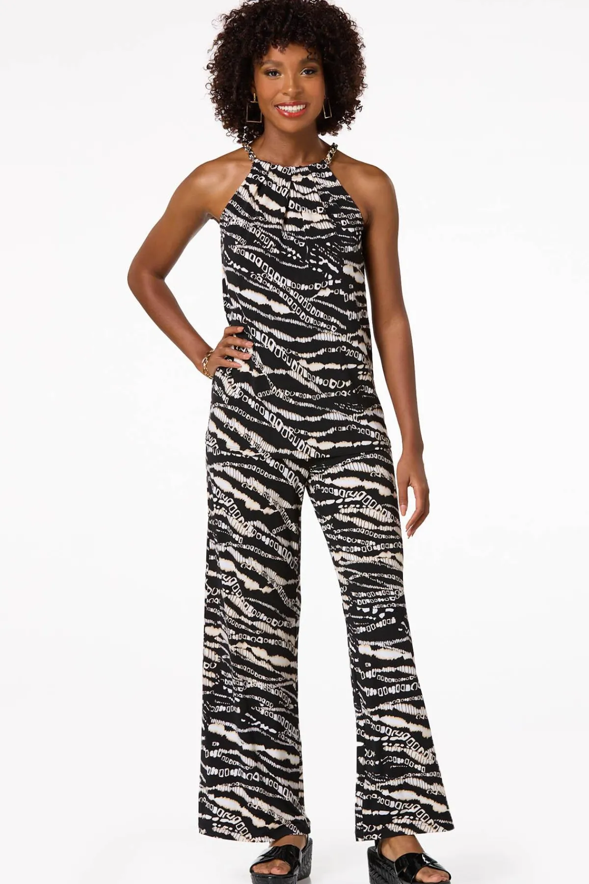 Cato Pebble Wave Tank> Tops