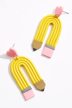 Cato Pencil Arch Earrings> Earrings