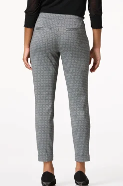 Cato Petite Belted Textured Print Slim Pants> Petites|Pants
