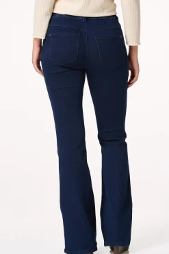 Cato Petite High Rise Pull- On Flare Leg Jeans> Petites|Jeans