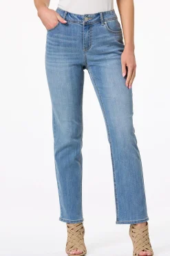 Cato Petite High Rise Straight Leg Jeans> Petites|Jeans