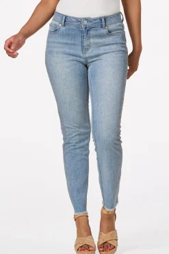 Cato Petite Metal Stud Ankle Jeans> Petites|Jeans