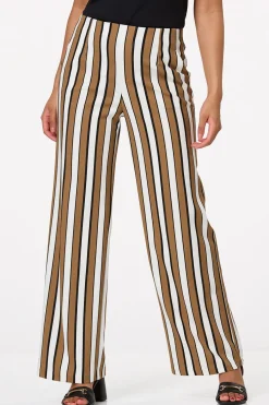 Cato Petite Neutral Stripe Pants><noscript><img width=