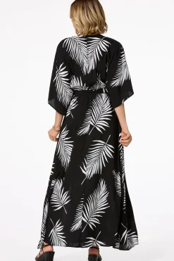 Cato Petite Palm Paradise Maxi Dress> Petites|Dresses