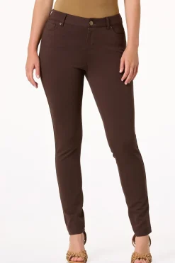 Cato Petite Ponte Skinny Leg Pants><noscript><img width=