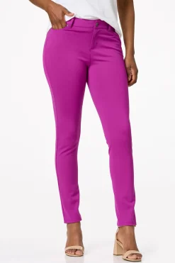 Cato Petite Ponte Skinny Leg Pants><noscript><img width=