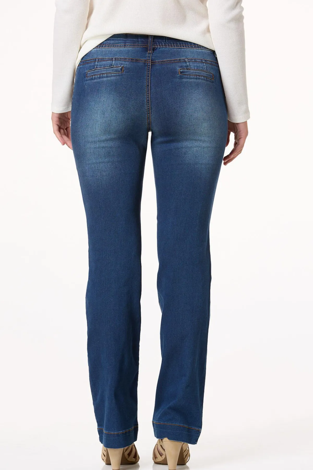 Cato Petite The Perfect Jean - Curvy Trouser> Petites|Jeans