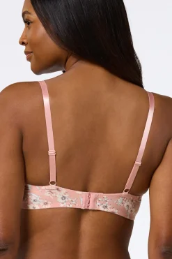 Cato Floral Wire- Free Bra Set><noscript><img width=