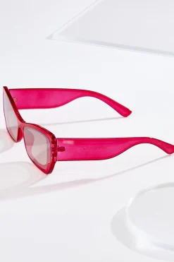 Cato Pink Narrow Shield Sunglasses> Sunglasses