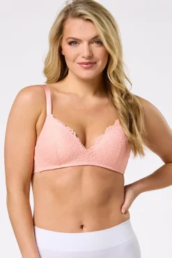 Cato Nude Lace Wire- Free Bra Set> Intimates