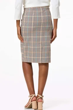 Cato Plaid Pencil Skirt> Skirts