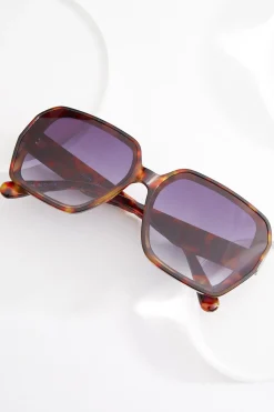 Cato Plastic Square Tortoise Sunglasses> Sunglasses
