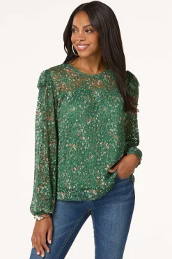 Cato Pleated Garden Top> Tops