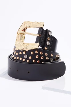 Cato Plus Size Stone Stud Pant Belt> Belts