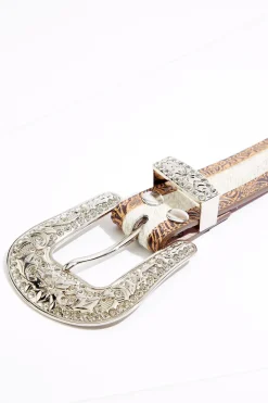 Cato Plus Size Western Stud Faux Fur Belt> Belts