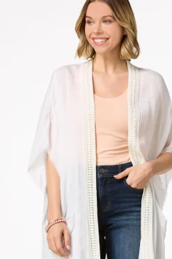 Cato Pocket Gauze Kimono><noscript><img width=