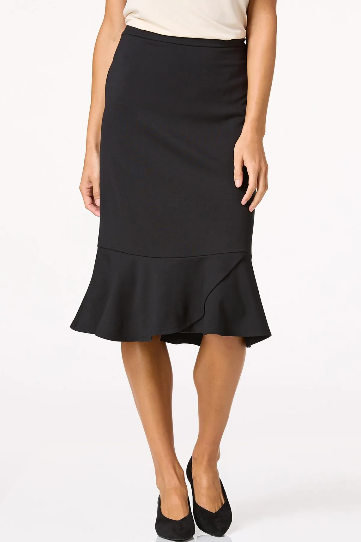 Cato Ponte Flounced Hem Skirt> Skirts