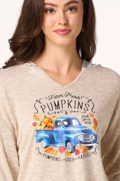 Cato Pumpkin Truck Hooded Top><noscript><img width=