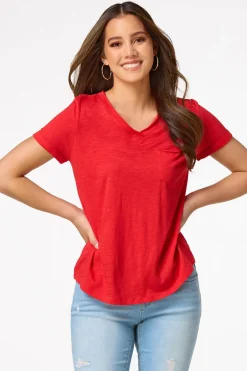 Cato Raw Edge Tee><noscript><img width=