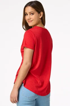 Cato Raw Edge Tee><noscript><img width=