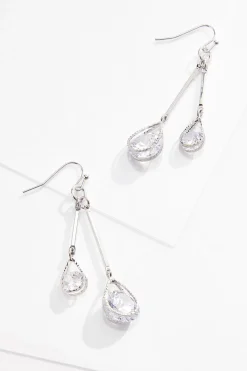 Cato Rhinestone Dangle Earrings> Social Occasion|Earrings