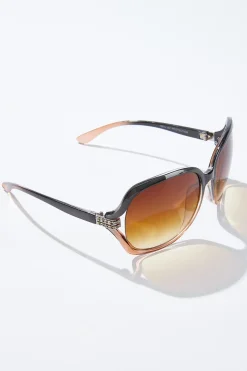Cato Rhinestone Detail Square Sunglasses> Sunglasses