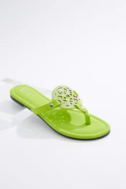 Cato Rhinestone Medallion Sandals> Sandals|Flats