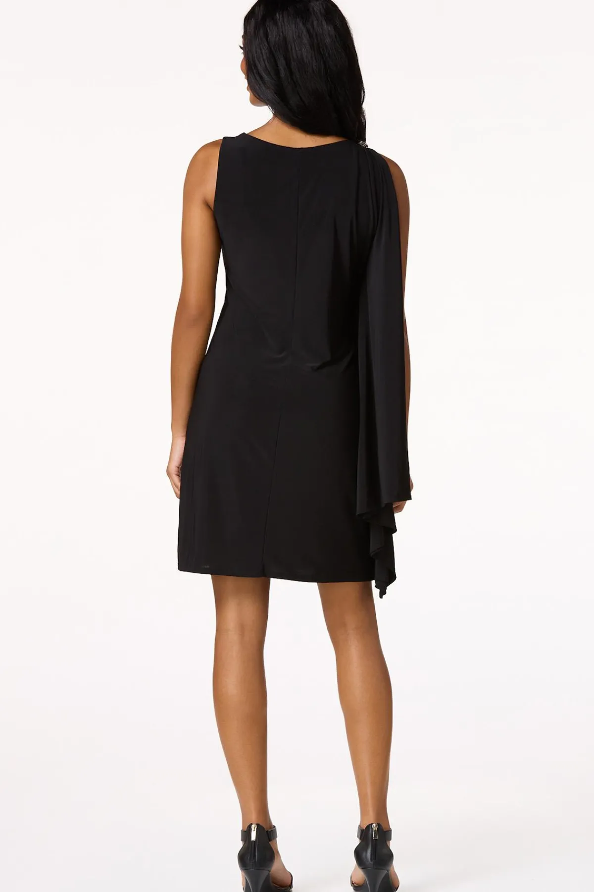 Cato Rhinestone Shoulder Swing Dress> Dresses