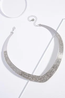 Cato Rhinestone Statement Bib Necklace> Social Occasion|Necklaces