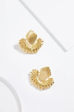 Cato Ribbed Burst Earrings> Earrings