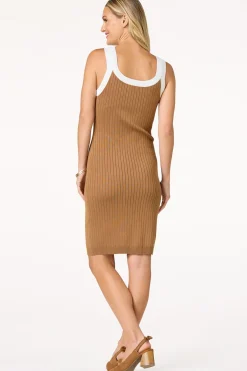 Cato Ribbed Cardigan Dress Set> Dresses