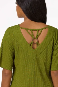 Cato Ribbed Ring Back Top><noscript><img width=