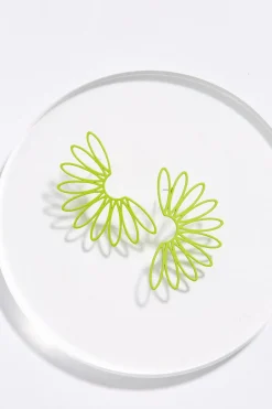 Cato Rubber Cut Out Semi Floral Earrings> Earrings