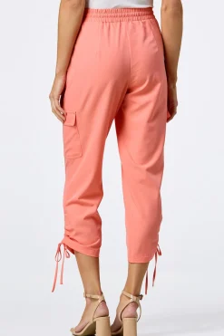 Cato Ruched Drawstring Cargo Pants> Pants