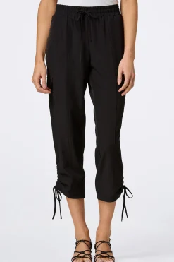Cato Ruched Drawstring Cargo Pants><noscript><img width=