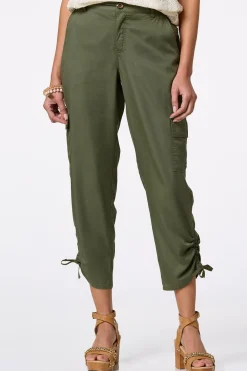 Cato Ruched Hem Cargo Pants> Pants