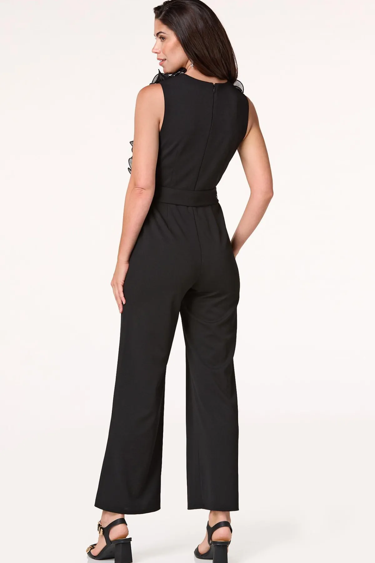 Cato Ruffled Petal Jumpsuit> Dresses