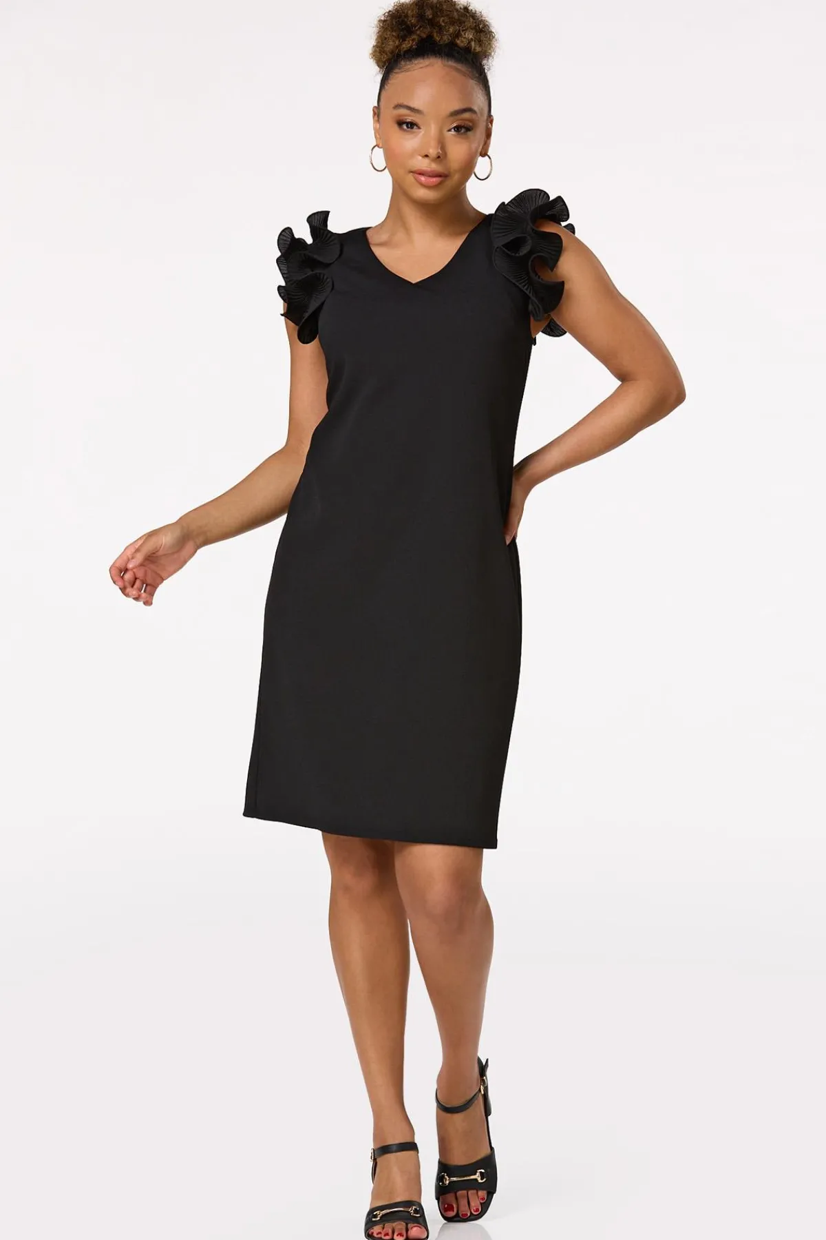 Cato Ruffled Sleeve Dress> Dresses