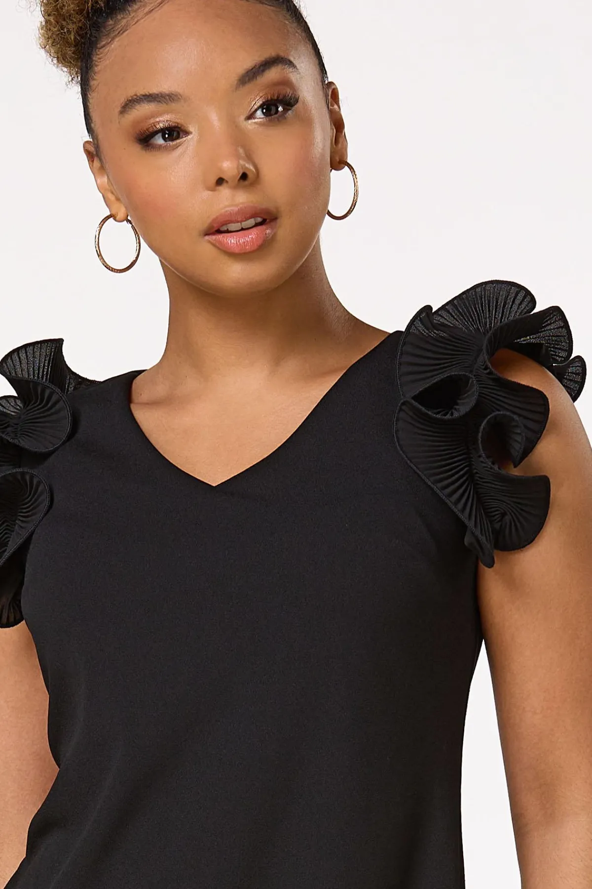 Cato Ruffled Sleeve Dress> Dresses