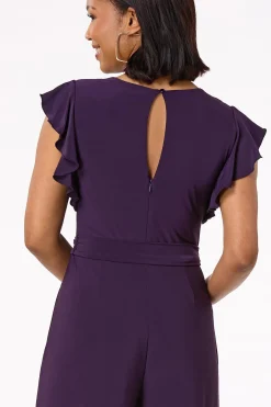 Cato Ruffled Sleeve Jumpsuit> Dresses