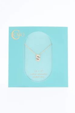 Cato S Initial Bubble Necklace> Necklaces